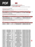 Miele Outlet Pricelist