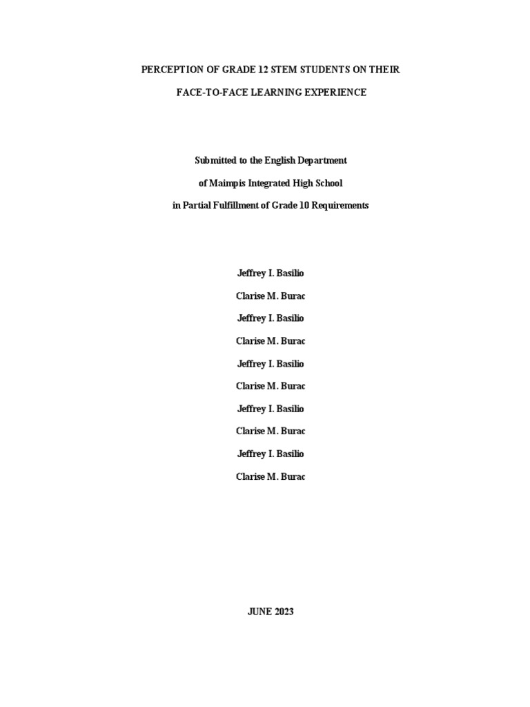 Research Chapter 1 Template | Download Free PDF | Science, Technology ...