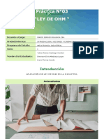 Actividad - Ejercicios Ley de Ohm