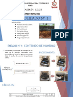 Consolidado N°1 - Mecánica de Suelos Ensayos