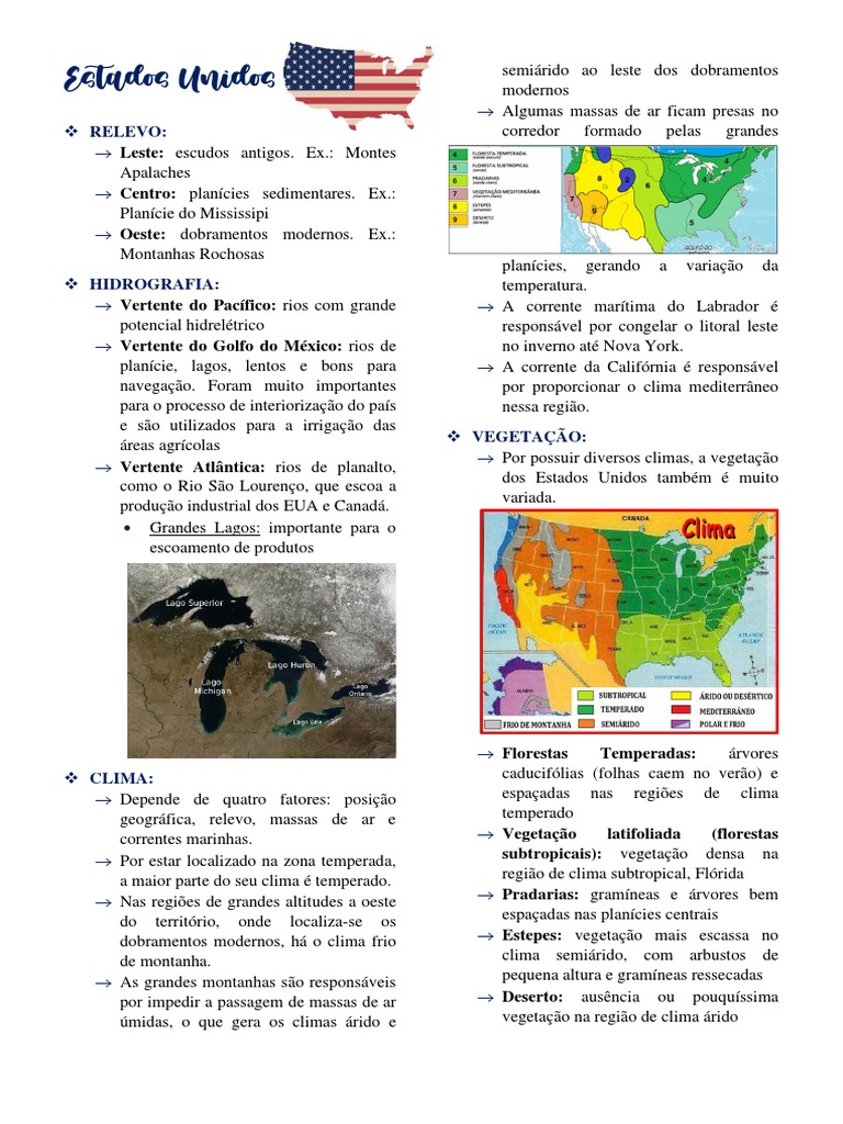 Estados Unidos | PDF | Os Estados Unidos | Evolução territorial dos ...