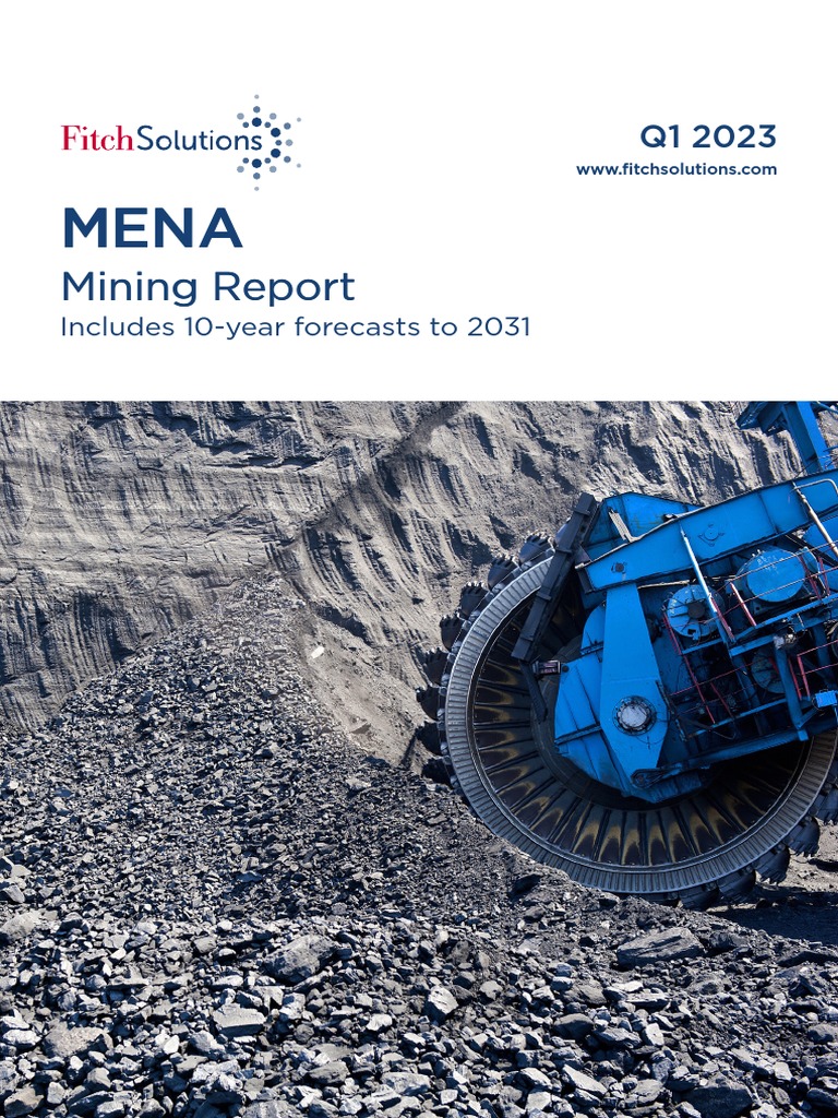 Mena Mining Report Q1 2023 Pdf Mining Economic Growth