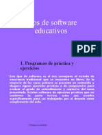 Tipos de Software Educativos