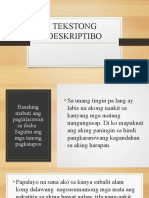 Slide Tekstong Deskriptibo