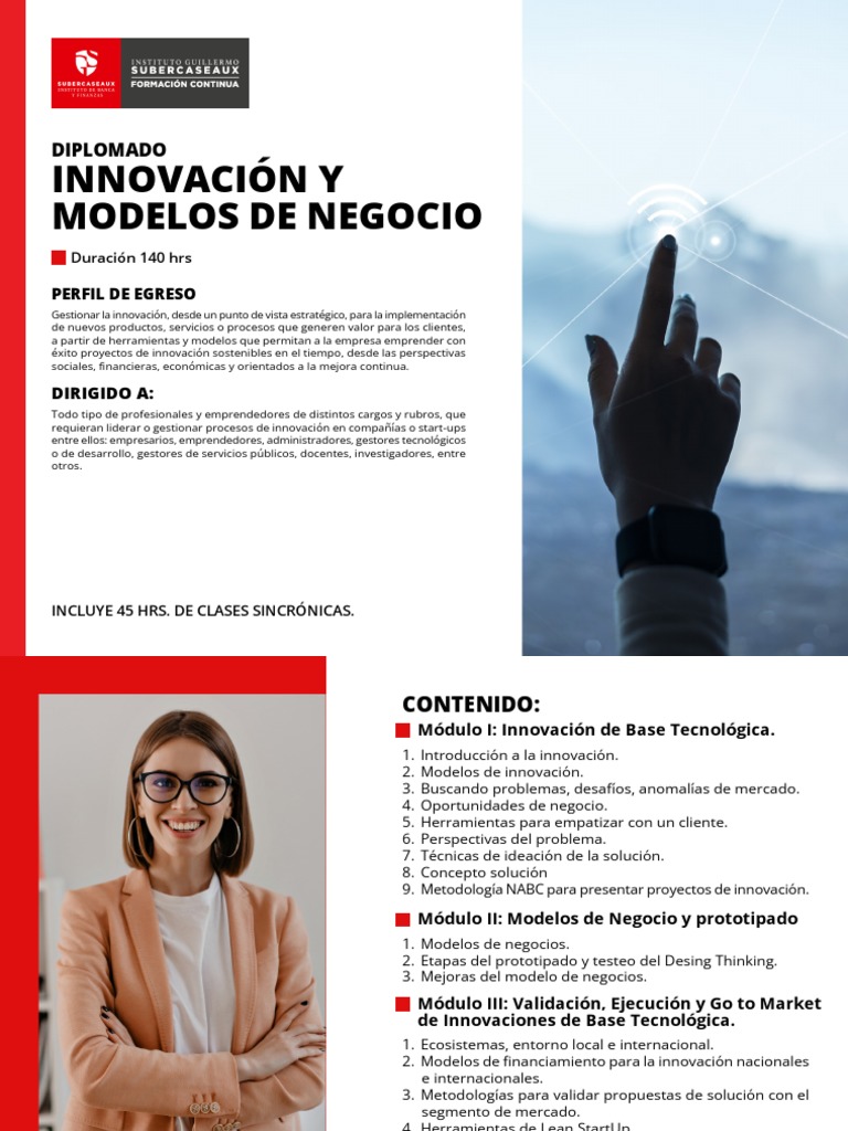 Diplomado en Innovación y Modelos de Negocio | PDF | Negocios