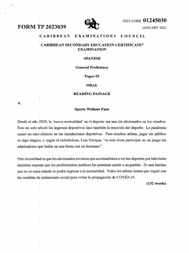 spanish-csec-oral-reading-passages-january-2023-pdf