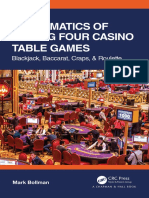 Mark Bollman - Mathematics of The Big Four Casino Table Games - Blackjack, Baccarat, Craps, & Roulette (AK Peters - CRC Recreational Mathematics Series) - Chapman and Hall - CRC (2021)