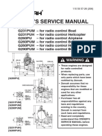 Zenoah Owner Service Manual