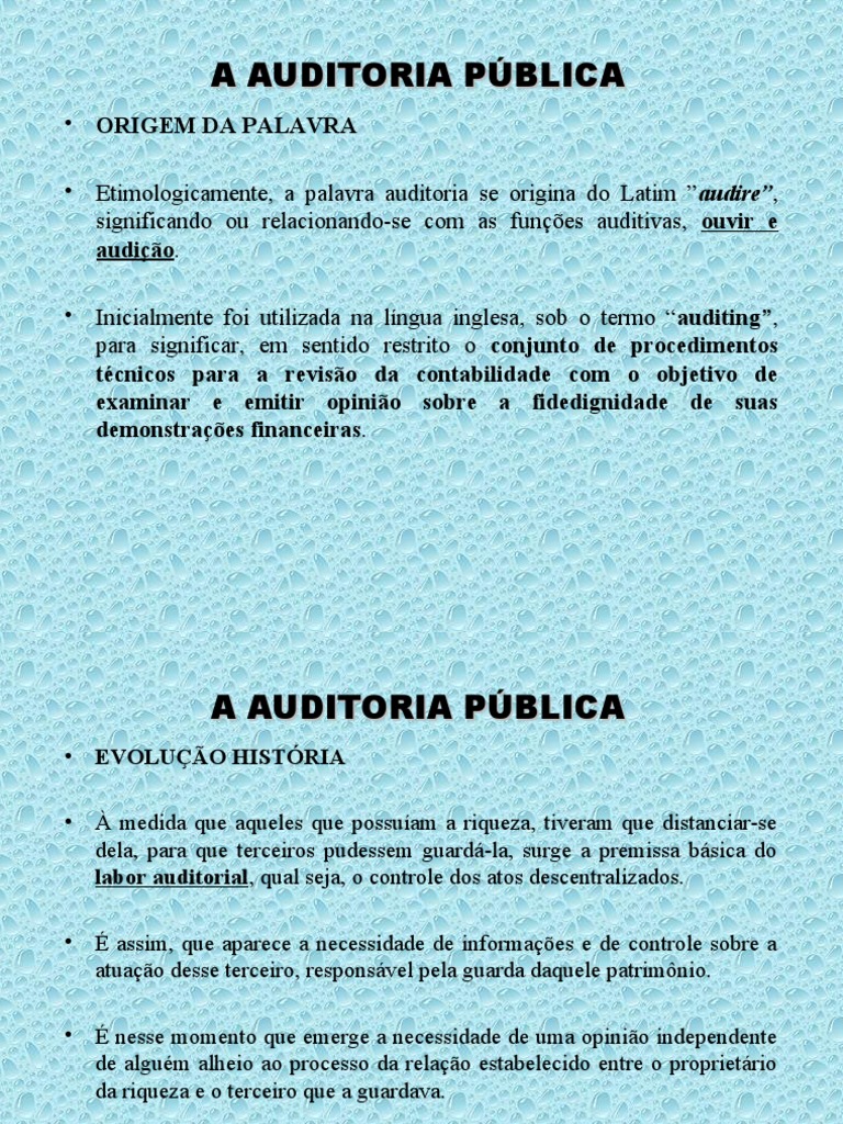 Auditoria Pública Pdf Contabilidade Administração Pública