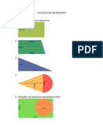 Latihan Soal Matematika 