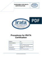 Procedures For IRATA Certification TC-032ENG