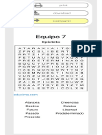 Wordsearch - Equipo - 7