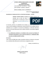Solicitud A Municipalidad de Chiclayo (Transparencia)