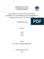 TFG - Fcs - Condiciones Laborales Enfermeria - Mabel - Gustavo - Fanny 31 Mayo