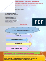 Control Interno de Compras, Cuentas Por Pagar, Inventarios y Costo de Ventas