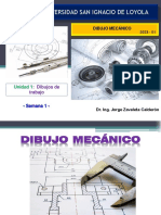 Dibujo Mecánico - Semana 1 - Unidad 1 Acotado