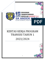 KERTAS KERJA TRANSISI 23 - 24 Terkini