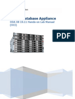 Oracle Database Appliance: ODA X8 19.11 Hands-On Lab Manual (OCI)