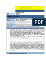 Formato Analisis Sentencia Constitucional