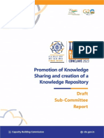 2023 06 Draft Knowledge Sharing - Sub Committee Report
