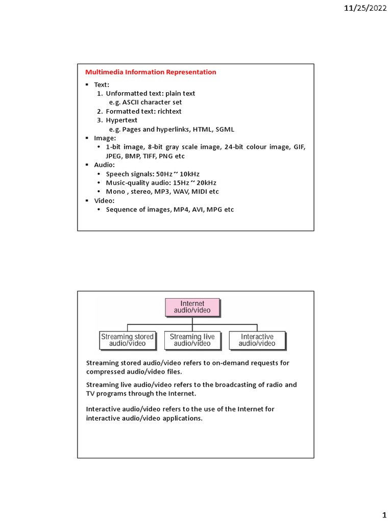 Chapter 4 Multimedia | PDF