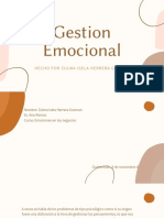 Gestion Emocional