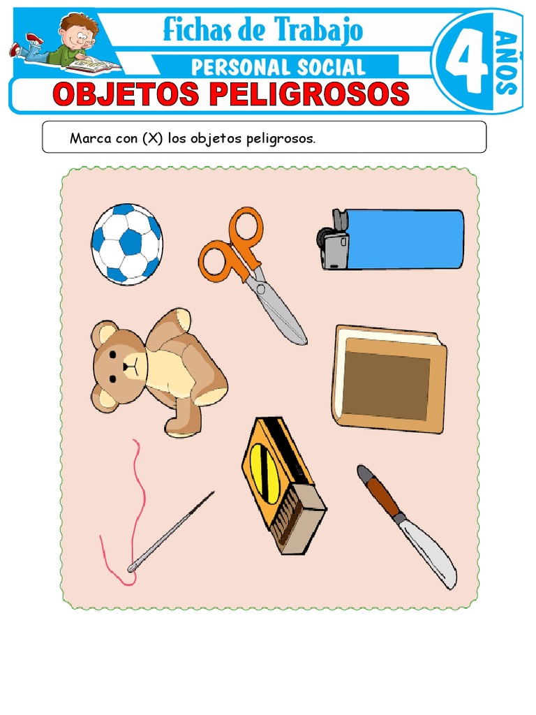 Objetos Peligrosos para Ninos de 4 Anos | PDF