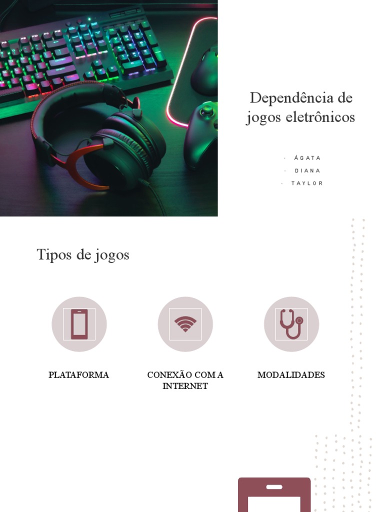 Malefícios da Dependência em Jogos Eletrônicos | PDF | Motivação ...