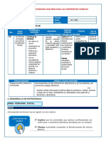 5° PS Las Diversas Actividades Que Realizan Las Familias