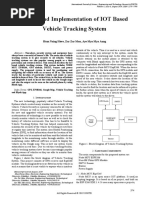 Design and Implementation of IOT Based V