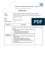 Sesión de Toe - 5°b - Bullying y Violencia Escolar