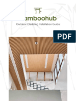 Bamboohub Outdoor Cladding Installation Guide