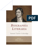 Coleridge Biographia Literaria