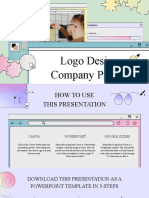 Pastel Gradient UI Logo Design Company Profile