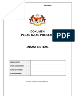 Contoh Dokumen Pelan Pengujian Prestasi