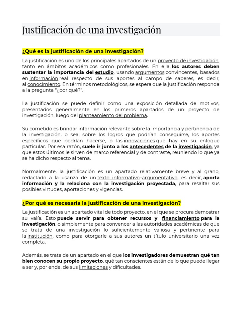6 - La Justificación de Una Investigación | PDF | Virus | Pandemia