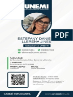 Credencial Estefy