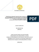 Proposal Kajian Literatur - Tri Apriansyah - 2020 (Kampung Labirin Bogor)