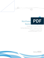 2022-09 - NTNP Program Guidelines - Skilled Worker-Nwt Express Entry - English 0