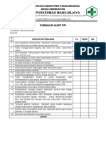 Form Audit PPI