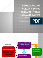 PEMBAHARUAN HUKUM PIDANA