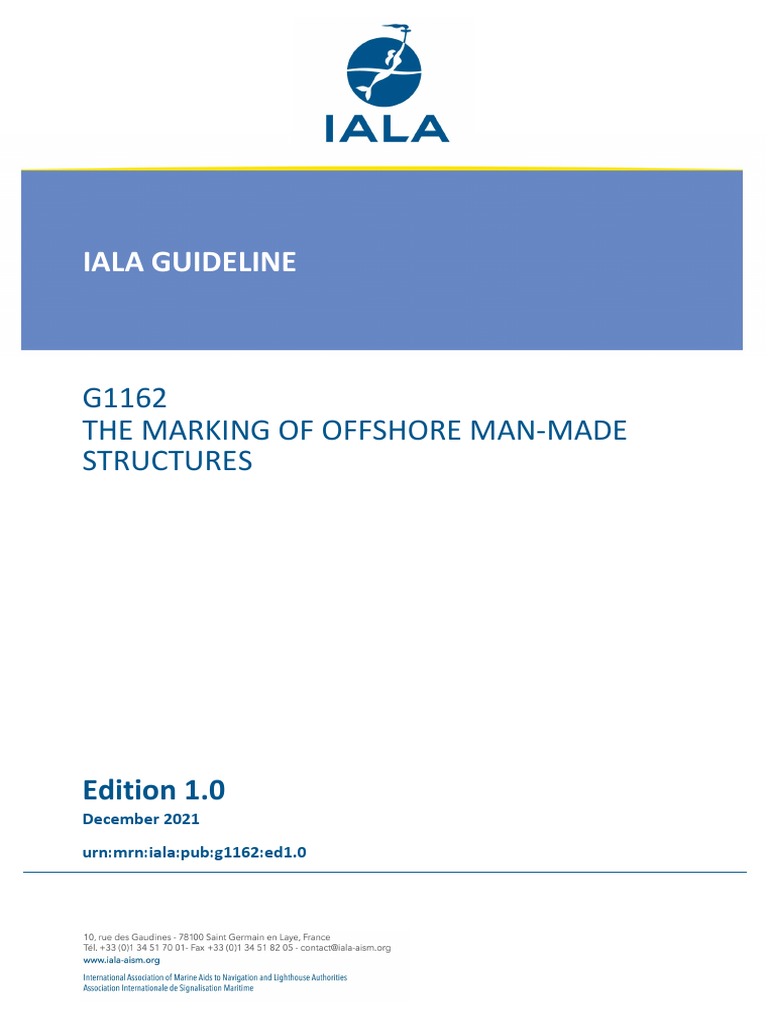 Marking Offshore Structures Guideline G1162 | PDF | Offshore Wind Power