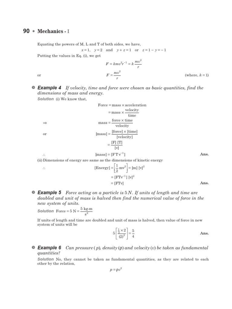 2 DC Pandey Mechanics Volume 1 (Crackjee - Xyz) - 101-150 | PDF ...