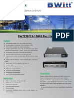 24Vdc 180amper Rectifier System