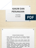 1. Hukum Dan Perjanjian 2023