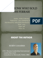 Robin Sharma's The Monk Who Sold His Ferrari Summary