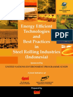 Energy Efficient Technologies and Best Practices in Steel Rolling Industries (Indonesia) - TERI