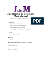 Trabajo Final de Gestion de Destino Turistico