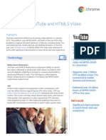 Youtube HTML5 VP9 Case Study