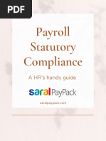 Statutory Returns and Forms Guide | PDF | Social Programs | Economies